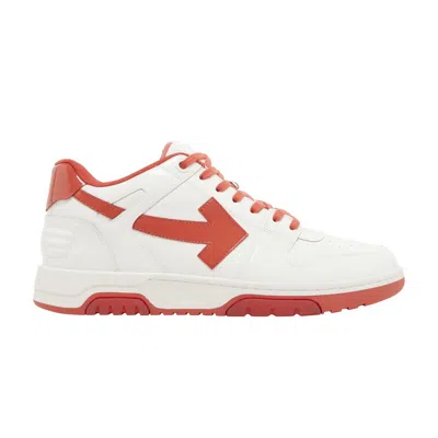 Pre-owned Off-white Out Of Office 'white Red Patent' | Men's Size 40