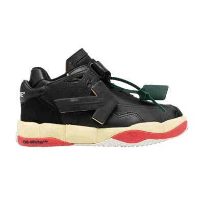 Pre-owned Off-white Puzzle Couture Low 'black Cream Red' | Men's Size 41