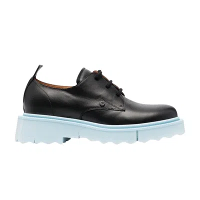 Pre-owned Off-white Sponge Derby 'black Blue Ice' | Men's Size 41
