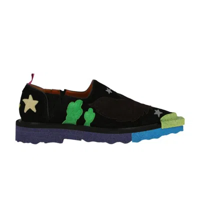Pre-owned Off-white Sponge Platform Loafer 'texan Black Green' | Men's Size 44