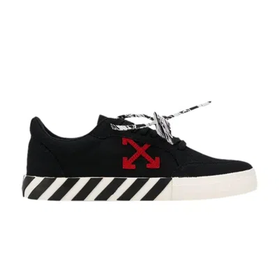 Pre-owned Off-white Vulc Low 'black Red' | Men's Size 40