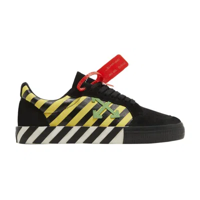 Pre-owned Off-white Vulc Low 'black Yellow Green' | Men's Size 39