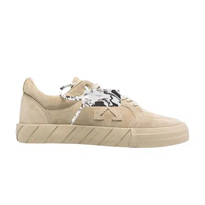 Pre-owned Off-white Vulc Sneaker 'beige' | Brown | Men's Size 39