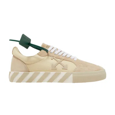 Pre-owned Off-white Vulc Sneaker 'beige' | Brown | Men's Size 40