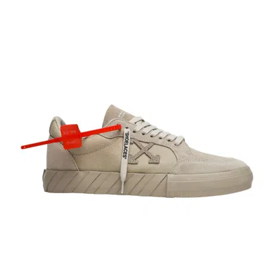 Pre-owned Off-white Vulc Sneaker 'beige' | Tan | Men's Size 40 In Brown