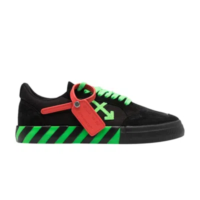 Pre-owned Off-white Vulc Sneaker 'black Green' | Men's Size 43
