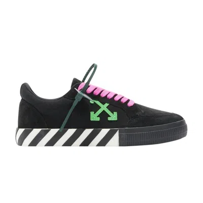 Pre-owned Off-white Vulc Sneaker 'black Green Pink' | Men's Size 40