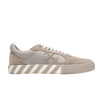 Pre-owned Off-white Vulc Sneaker 'grey Suede' | Men's Size 39