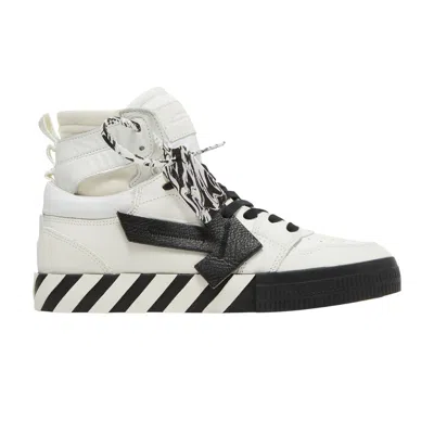 Pre-owned Off-white Vulc Sneaker High 'white Black' | Men's Size 40