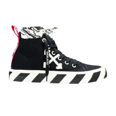 Pre-owned Off-white Vulc Sneaker Mid 'black White' | Men's Size 39