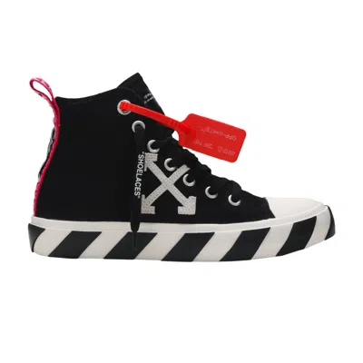 Pre-owned Off-white Vulc Sneaker Mid 'black White' | Men's Size 39