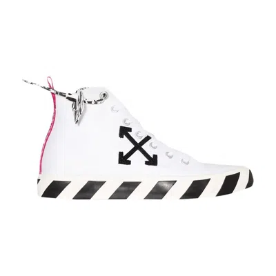 Pre-owned Off-white Vulc Sneaker Mid 'white Black' | Men's Size 43
