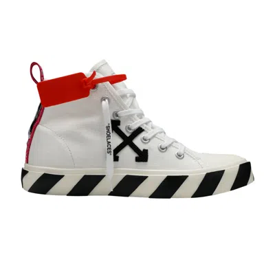 Pre-owned Off-white Vulc Sneaker Mid 'white Black' | Men's Size 43