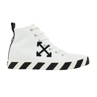 Pre-owned Off-white Vulc Sneaker Mid 'white Black' | Men's Size 45