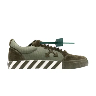 Pre-owned Off-white Vulc Sneaker 'military Green' | Men's Size 44