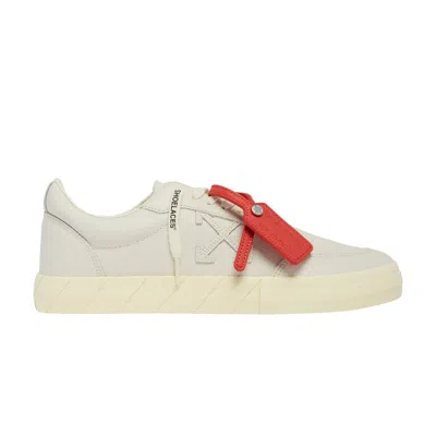 Pre-owned Off-white Vulc Sneaker 'off White Leather' | Men's Size 41