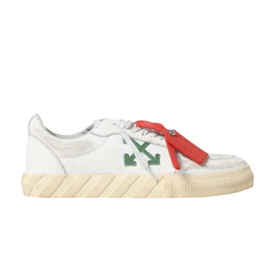 Pre-owned Off-white Vulc Sneaker 'white Green' | Men's Size 39