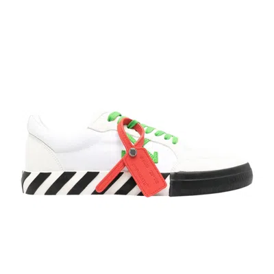 Pre-owned Off-white Vulc Sneaker 'white Lime Green' | Men's Size 45