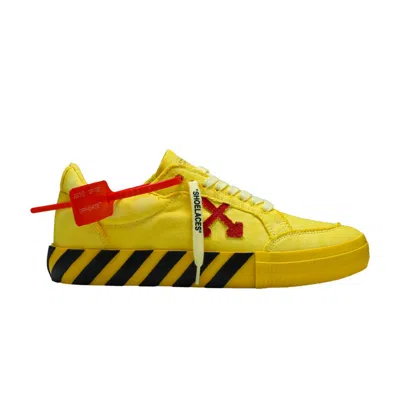Pre-owned Off-white Vulc Sneaker 'yellow Red' | Men's Size 39