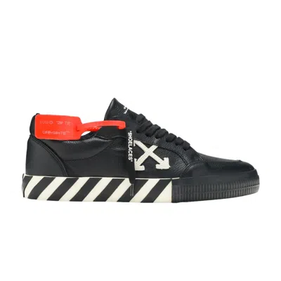 Pre-owned Off-white Vulcanized Low 'black White' | Men's Size 40