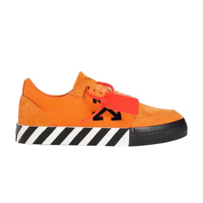 Pre-owned Off-white Vulcanized Low 'orange' | Men's Size 43
