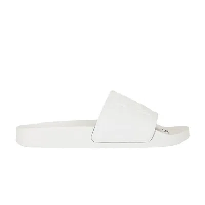Pre-owned Off-white Wmns Arrow Print Pool Sliders 'white' | Women's Size 40