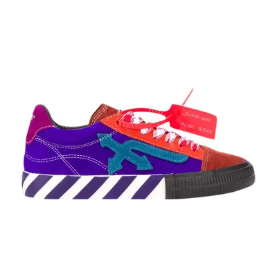 Pre-owned Off-white Wmns Arrow Vulcanized Low 'multi-color Blue' | Women's Size 37