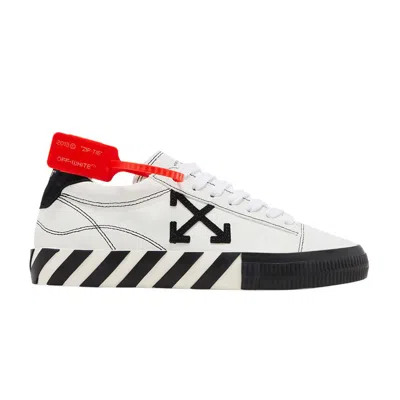 Pre-owned Off-white Wmns Arrow Vulcanized Low 'white Black' | Women's Size 35