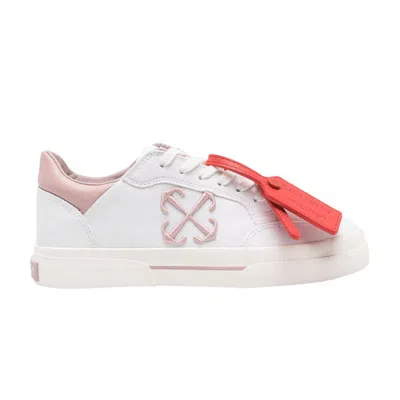 Pre-owned Off-white Wmns New Low Vulcanized 'white Light Pink' | Women's Size 37
