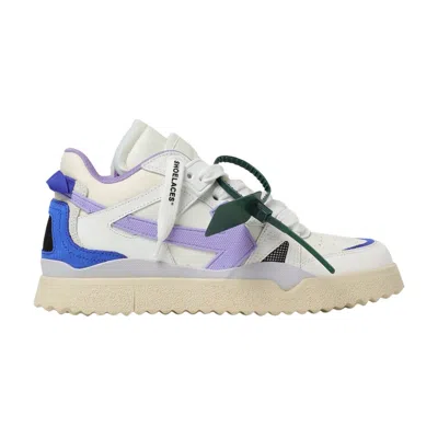 Pre-owned Off-white Wmns New Mid Sponge 'white Lilac Blue' | Women's Size 38