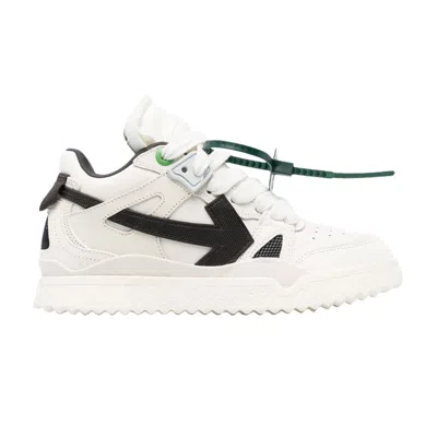 Pre-owned Off-white Wmns New Sponge Mid 'white Black' 2023 | Women's Size 36