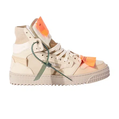 Pre-owned Off-white Wmns Off-court 3.0 High 'beige Orange' | Cream | Women's Size 38