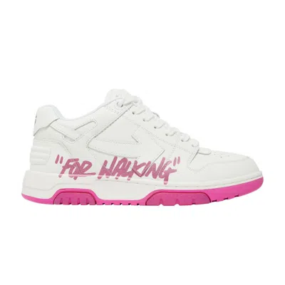 Pre-owned Off-white Wmns Out Of Office 'for Walking - White Fuchsia' | Women's Size 37