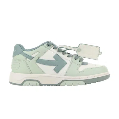 Pre-owned Off-white Wmns Out Of Office 'green Off White' | Women's Size 38