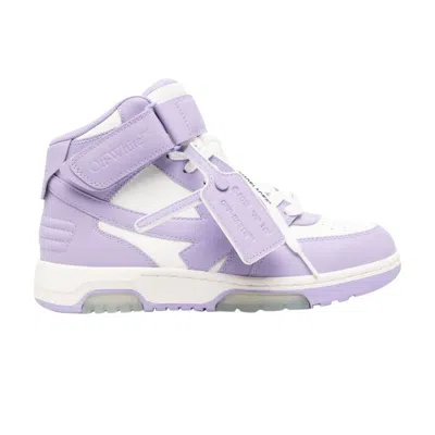 Pre-owned Off-white Wmns Out Of Office Mid 'lilac Purple White' | Women's Size 36