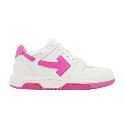 Pre-owned Off-white Wmns Out Of Office 'white Fuchsia' | Women's Size 38