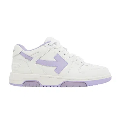 Pre-owned Off-white Wmns Out Of Office 'white Lilac Purple' | Women's Size 35