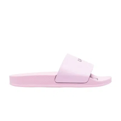 Pre-owned Off-white Wmns Pool Sliders 'lilac' | Pink | Women's Size 36