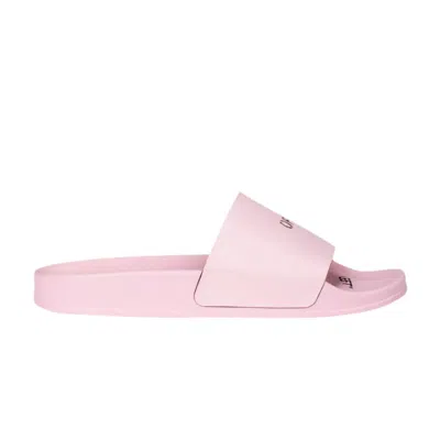 Pre-owned Off-white Wmns Pool Sliders 'pink' | Women's Size 35