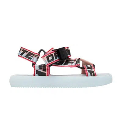 Pre-owned Off-white Wmns Trek Logo Strap Sandal 'dusky Blue Pink' | Women's Size 38