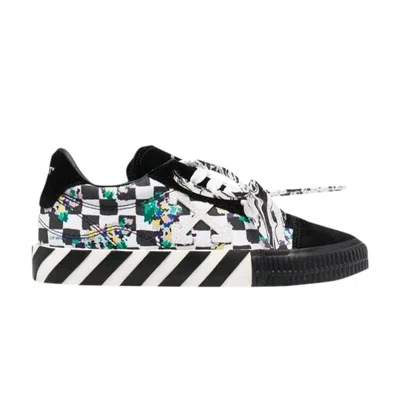 Pre-owned Off-white Wmns Vulc Sneaker 'black White Check Digi Camo' | Women's Size 37