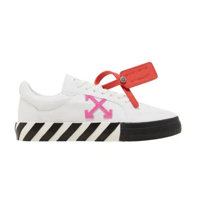 Pre-owned Off-white Wmns Vulc Sneaker 'white Black Fuchsia' | Women's Size 40