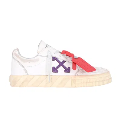 Pre-owned Off-white Wmns Vulc Sneaker 'white Purple' | Women's Size 38