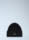 Off-white Offstamp Loose Knit Beanie Hat
