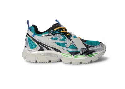 Pre-owned Off-white Offwhite Be Right Back Paris (women's) Sneakers In Grey/teal/black