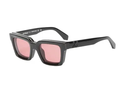 Pre-owned Off-white Offwhite Clip On Sunglasses In Black (oeri106f23pla0011025)