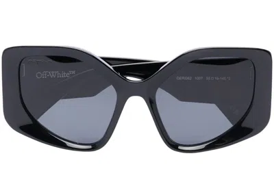 Pre-owned Off-white Offwhite Denver Sunglasses In Black/dark Grey (oeri062s23pla0011007)