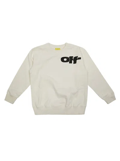 Off-white Offwhite Felpa Gc Logo Off In White