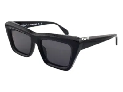Pre-owned Off-white Offwhite Hampton Sunglasses In Black Dark Grey (oeri13lf24pla0011007/fr)
