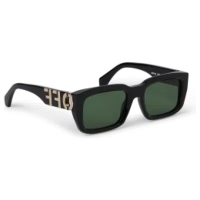 Pre-owned Off-white Offwhite Hays Sunglasses In Black/green (oeri125s24pla0011055/fr)
